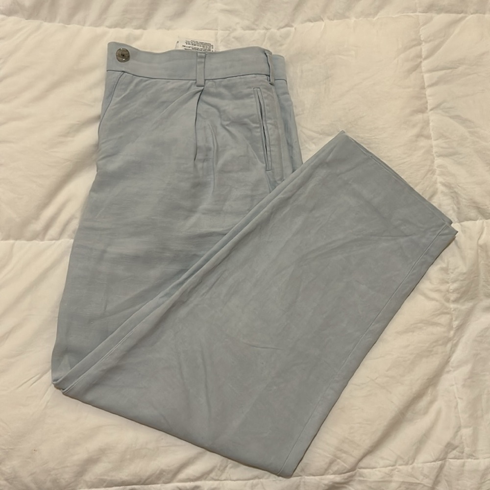 ACNE Baby Blue Trousers - Picture 2 of 7